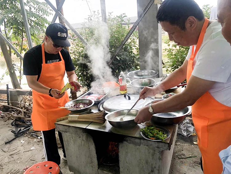 湖北省中医院蔡甸景秀大地百果园药膳大赛