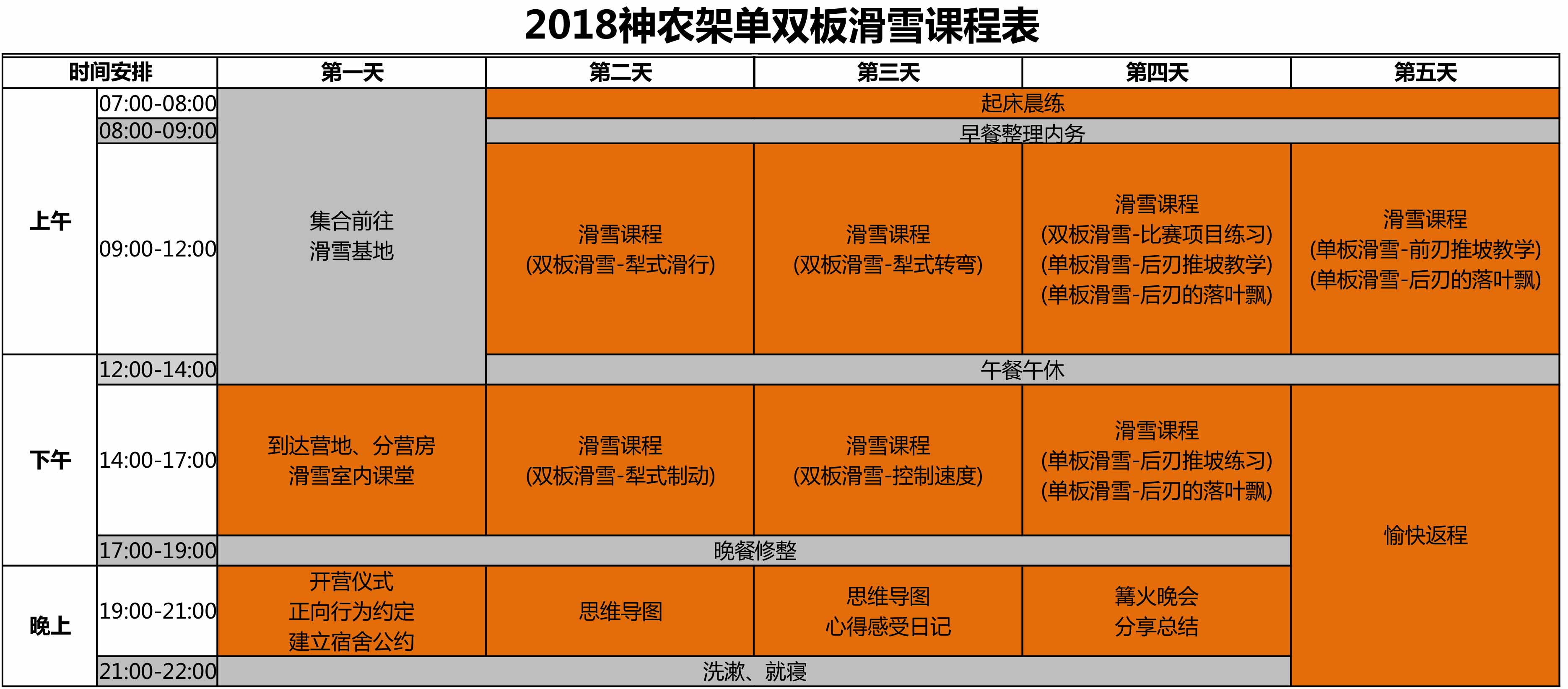 课程安排-神农架单双板滑雪课程表-1.jpg